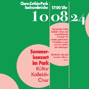 Sommerkonzert im Park – Kültür Kollektiv Chor